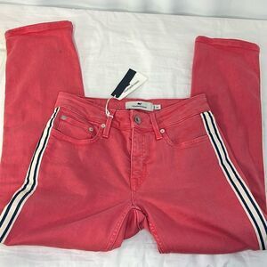 VINEYARD VINES HIGH RISE STRAIGHT CROP JEANS NWT FTL-09-225
